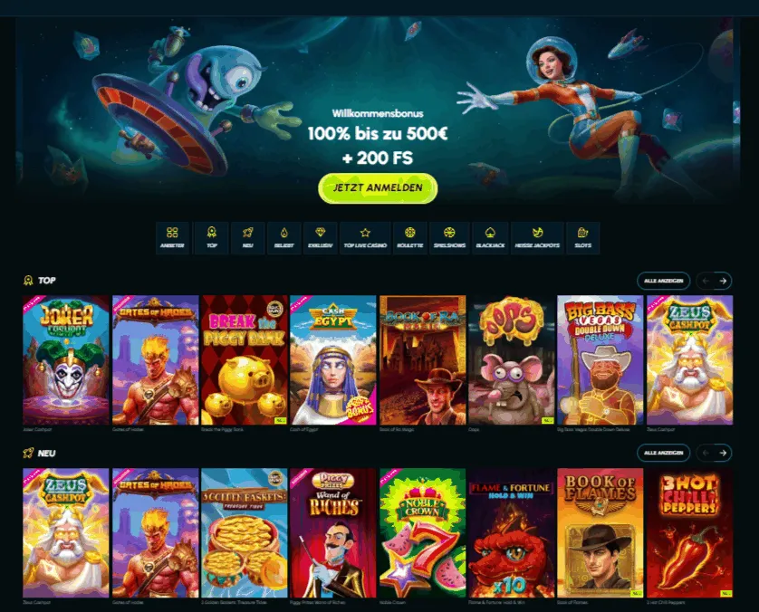 Slotexo Casino Startseite